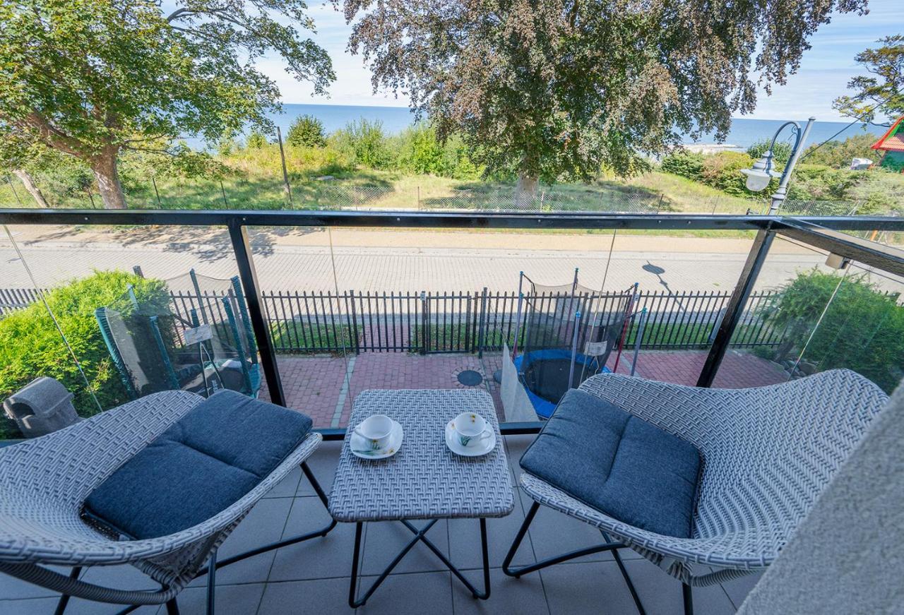 Apartament Z Widokiem Na Morze U Grazyny 2 Jaroslawiec Bagian luar foto